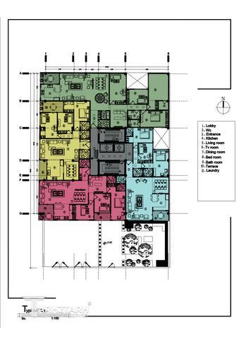 طراحی پلان LakeSide1
