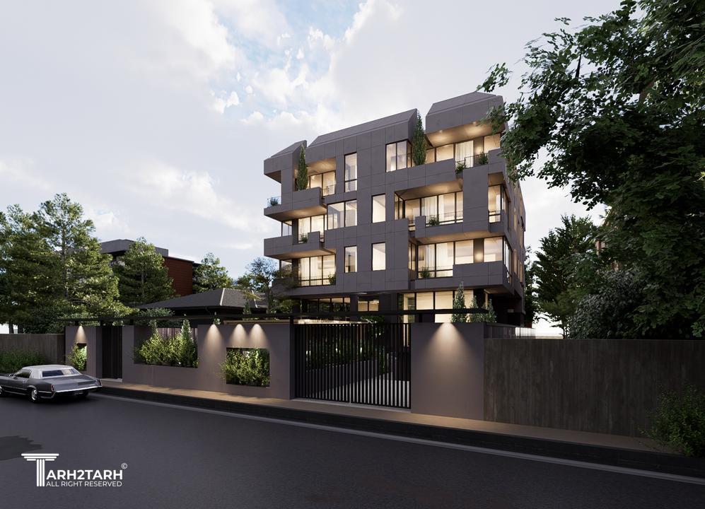 نفر اول مسابقه طراحی نما و داخلی تچرا پالاس 8 مهرشهر