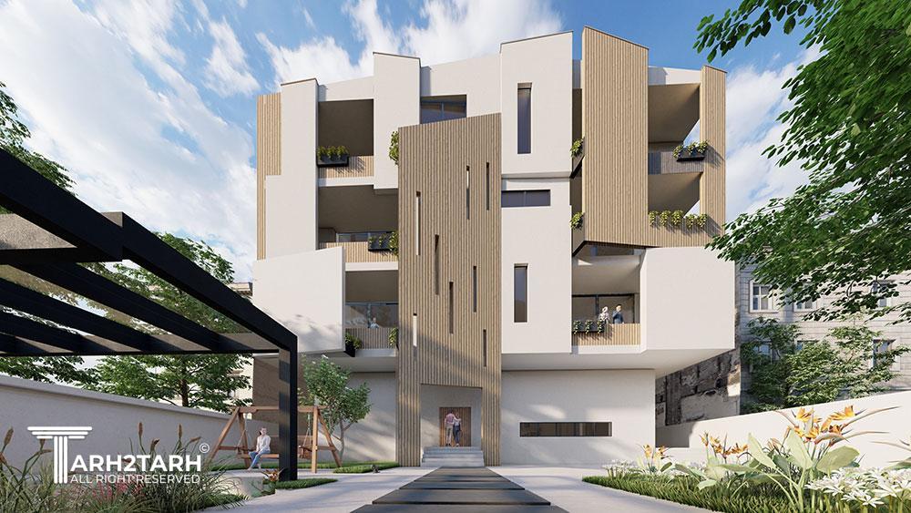 طراحی نما و داخلی تچرا پالاس 8 مهرشهر