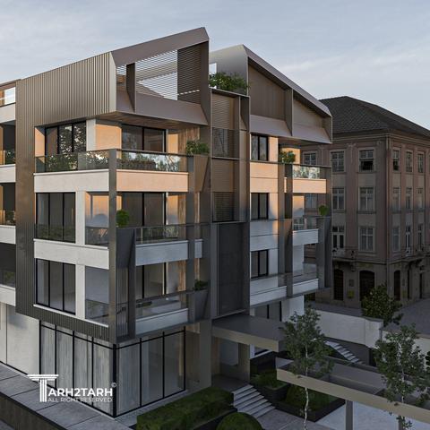 طراحی نما و داخلی تچرا پالاس 8 مهرشهر