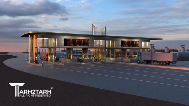 طراحی دروازه ورودی منطقه آزاد و مجتمع خدماتی رفاهی چابهار (با امتیاز دو برابر)