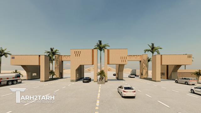 طراحی دروازه ورودی منطقه آزاد و مجتمع خدماتی رفاهی چابهار (با امتیاز دو برابر)