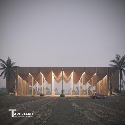 طراحی دروازه ورودی منطقه آزاد و مجتمع خدماتی رفاهی چابهار (با امتیاز دو برابر)