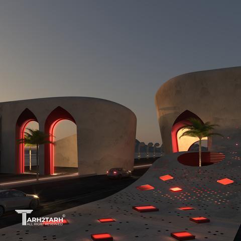 طراحی دروازه ورودی منطقه آزاد و مجتمع خدماتی رفاهی چابهار (با امتیاز دو برابر)