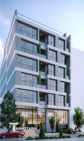 طراحی مسکونی ماکا گروپ 3 (ساختمان آریا)