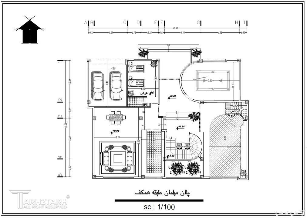  مسابقه طراحی نما و پلان پرند