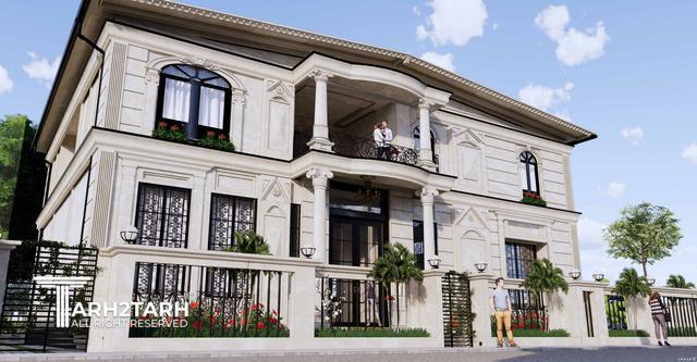 طراحی نما و پلان پرند