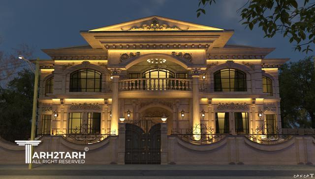 طراحی نما و پلان پرند