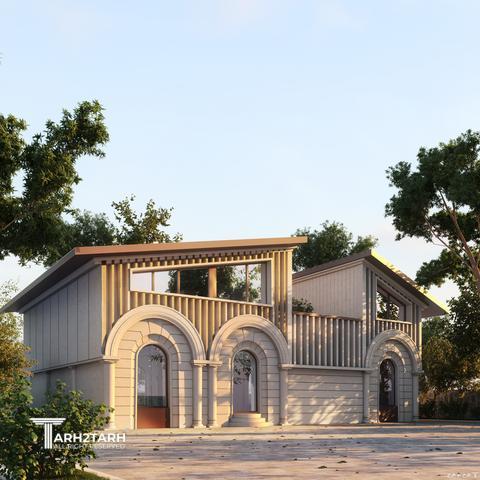 طراحی نما و پلان پرند