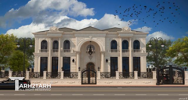 طراحی نما و پلان پرند