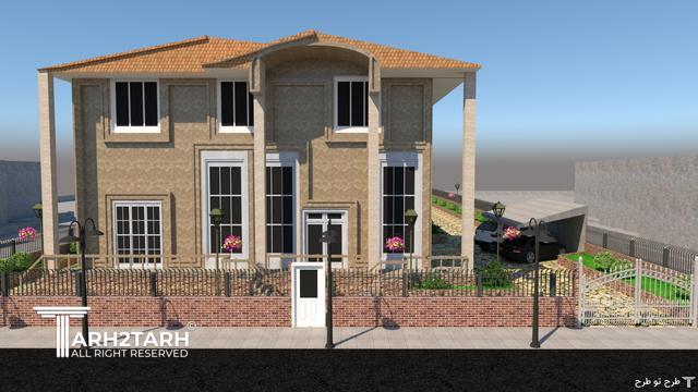 طراحی نما و پلان پرند