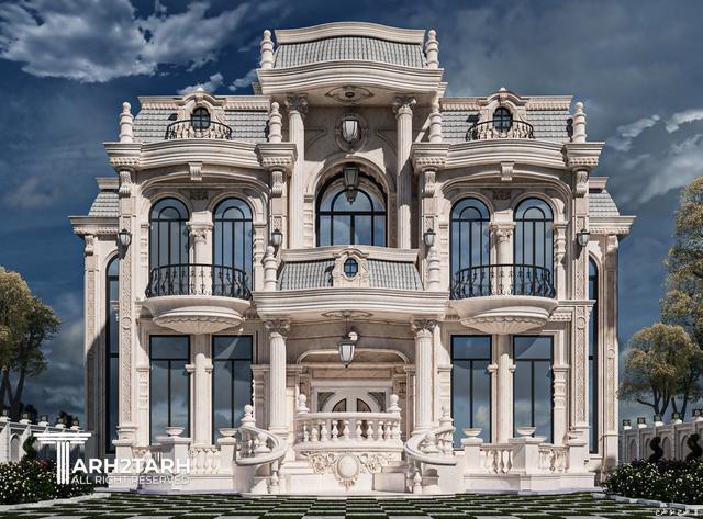 طراحی نما و پلان پرند