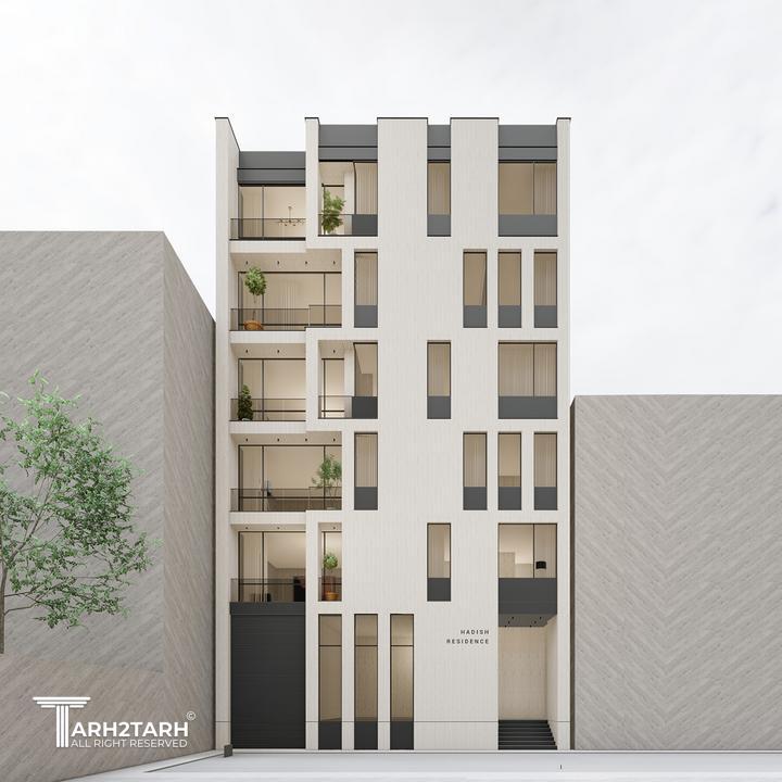 طراحی پلان و نما پروژه هدیش دو