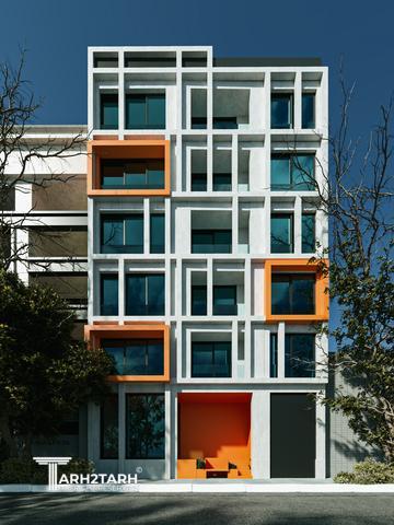 طراحی پلان و نما پروژه هدیش دو