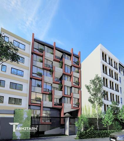 طراحی پلان و نما پروژه هدیش دو