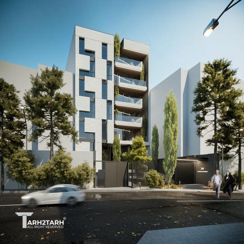 طراحی پلان و نما پروژه هدیش دو