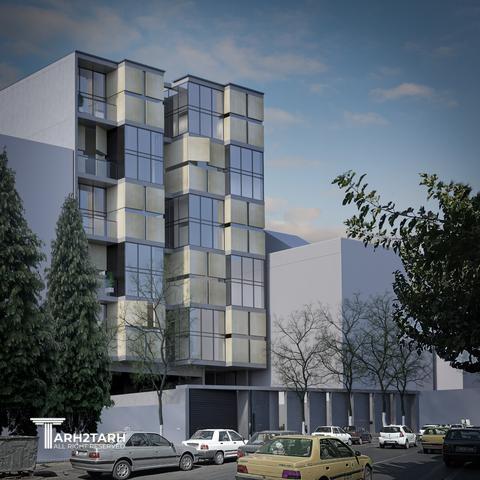 طراحی پلان و نما پروژه هدیش دو