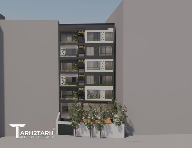 طراحی پلان و نما پروژه هدیش دو