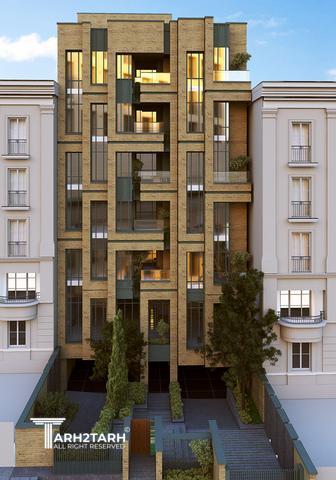 طراحی پلان و نما پروژه هدیش دو