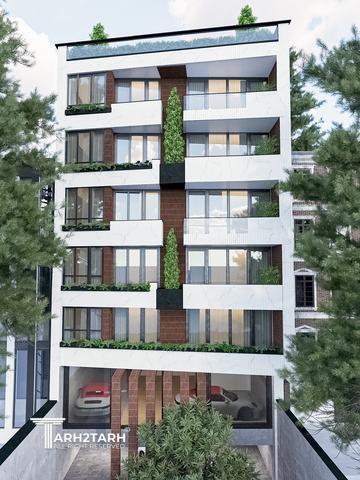 طراحی پلان و نما پروژه هدیش دو