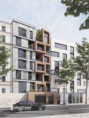 طراحی پلان و نما پروژه هدیش دو