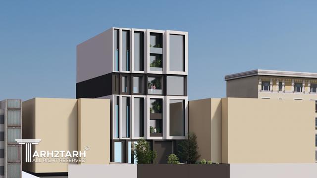 طراحی پلان و نما پروژه هدیش دو