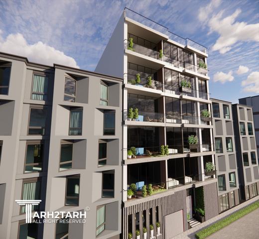 طراحی پلان و نما پروژه هدیش دو