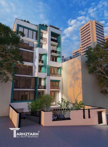 طراحی پلان و نما پروژه هدیش دو