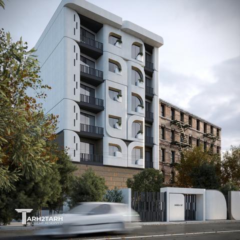 طراحی پلان و نما پروژه هدیش دو