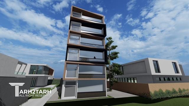 طراحی پلان و نما پروژه هدیش دو