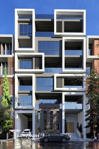 طراحی پلان و نما پروژه هدیش دو