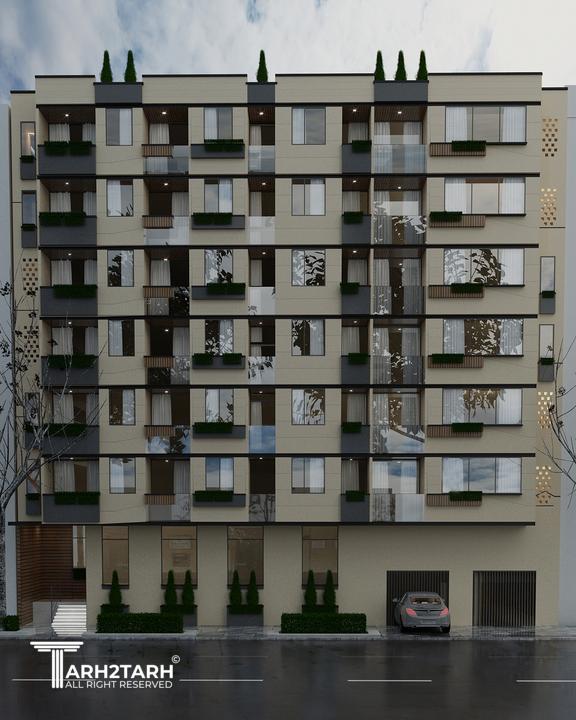 مسابقه طراحی نما و پلان پرستو عظیمیه