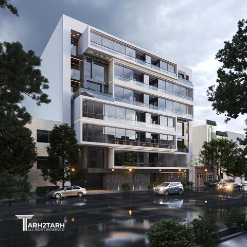 طراحی نما و پلان پرستو عظیمیه