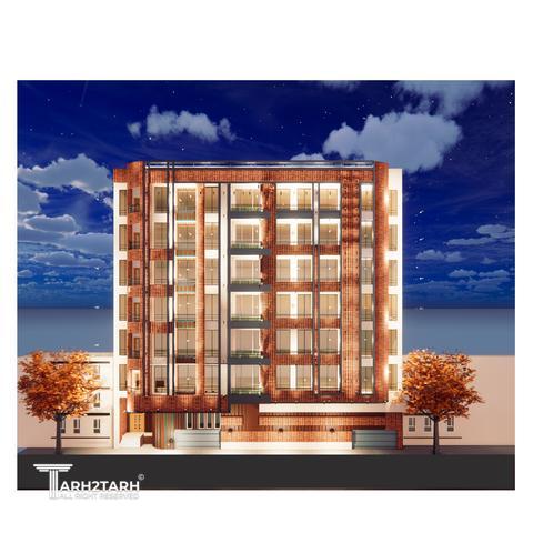 طراحی نما و پلان پرستو عظیمیه