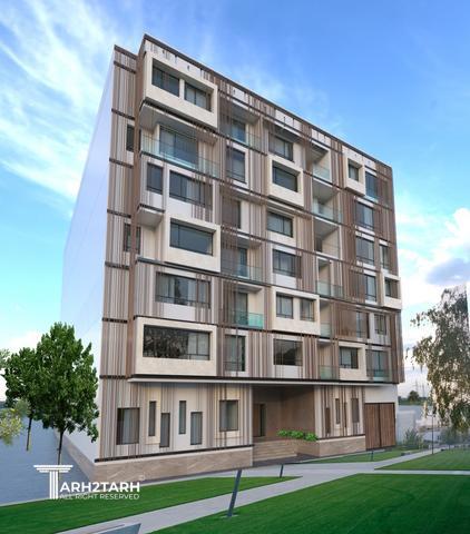 طراحی نما و پلان پرستو عظیمیه