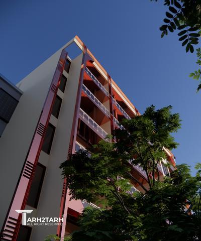 طراحی نما و پلان پرستو عظیمیه