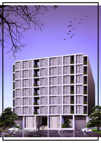 طراحی نما و پلان پرستو عظیمیه