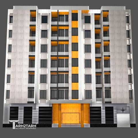 طراحی نما و پلان پرستو عظیمیه