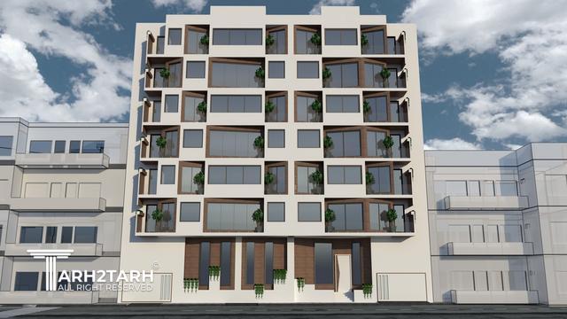 طراحی نما و پلان پرستو عظیمیه