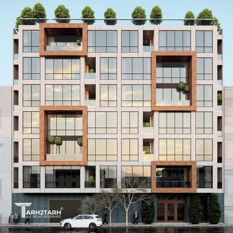 طراحی نما و پلان پرستو عظیمیه