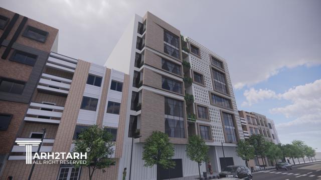 طراحی نما و پلان پرستو عظیمیه