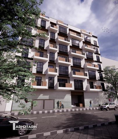 طراحی نما و پلان پرستو عظیمیه