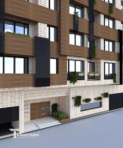 طراحی نما و پلان پرستو عظیمیه