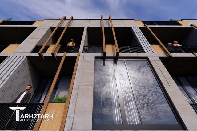 طراحی نما و پلان پرستو عظیمیه