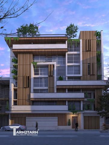 طراحی نما و پلان پرستو عظیمیه