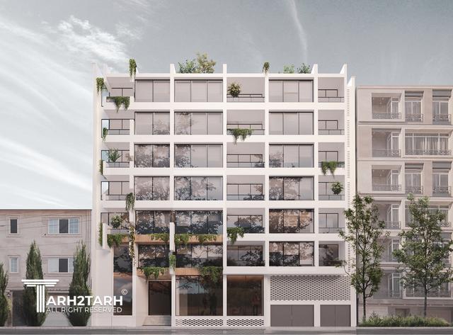 طراحی نما و پلان پرستو عظیمیه