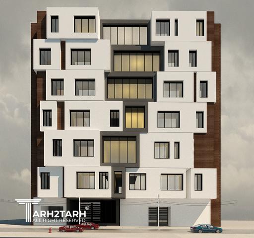 طراحی نما و پلان پرستو عظیمیه