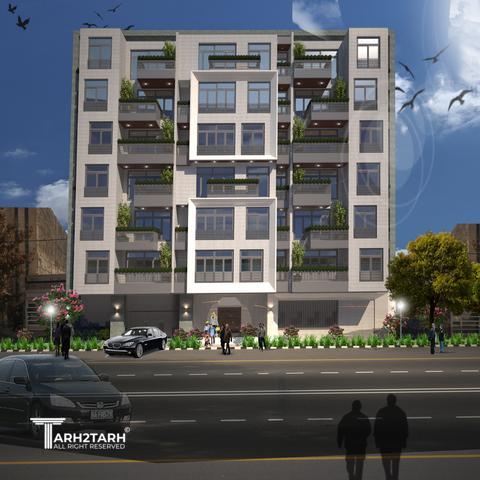 طراحی نما و پلان پرستو عظیمیه