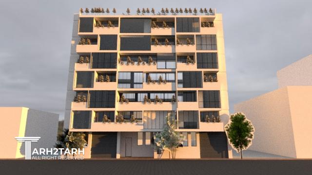 طراحی نما و پلان پرستو عظیمیه