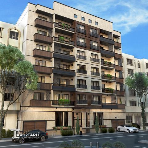 طراحی نما و پلان پرستو عظیمیه